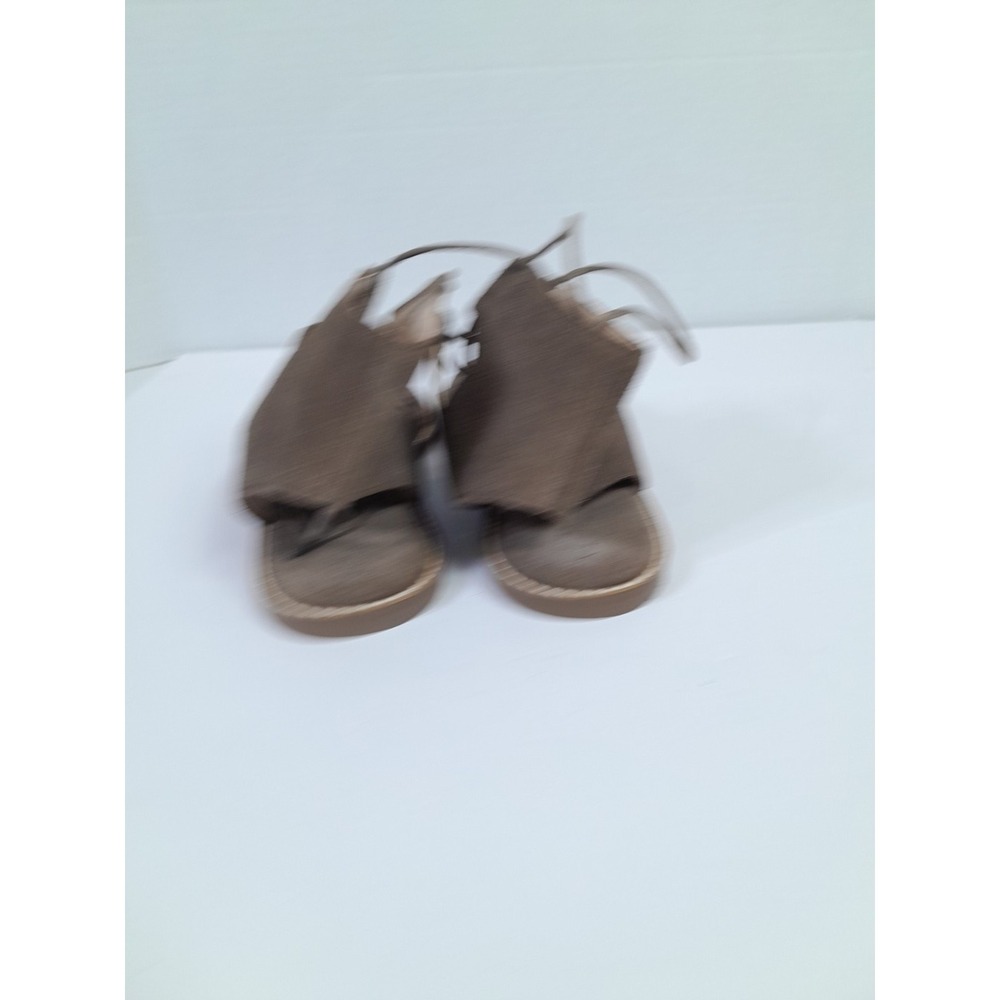 Sole Society Womens Cady Gladiator Sandals Taupe Suede Flat Heel Lace Up Sz 6.5 - Picture 7 of 12
